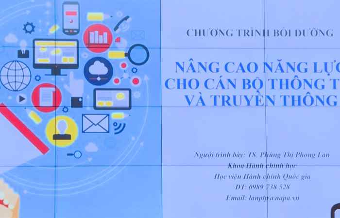 Kế Sách: Tập huấn nâng cao năng lực cho cán bộ Thông tin và Truyền thông cơ sở  